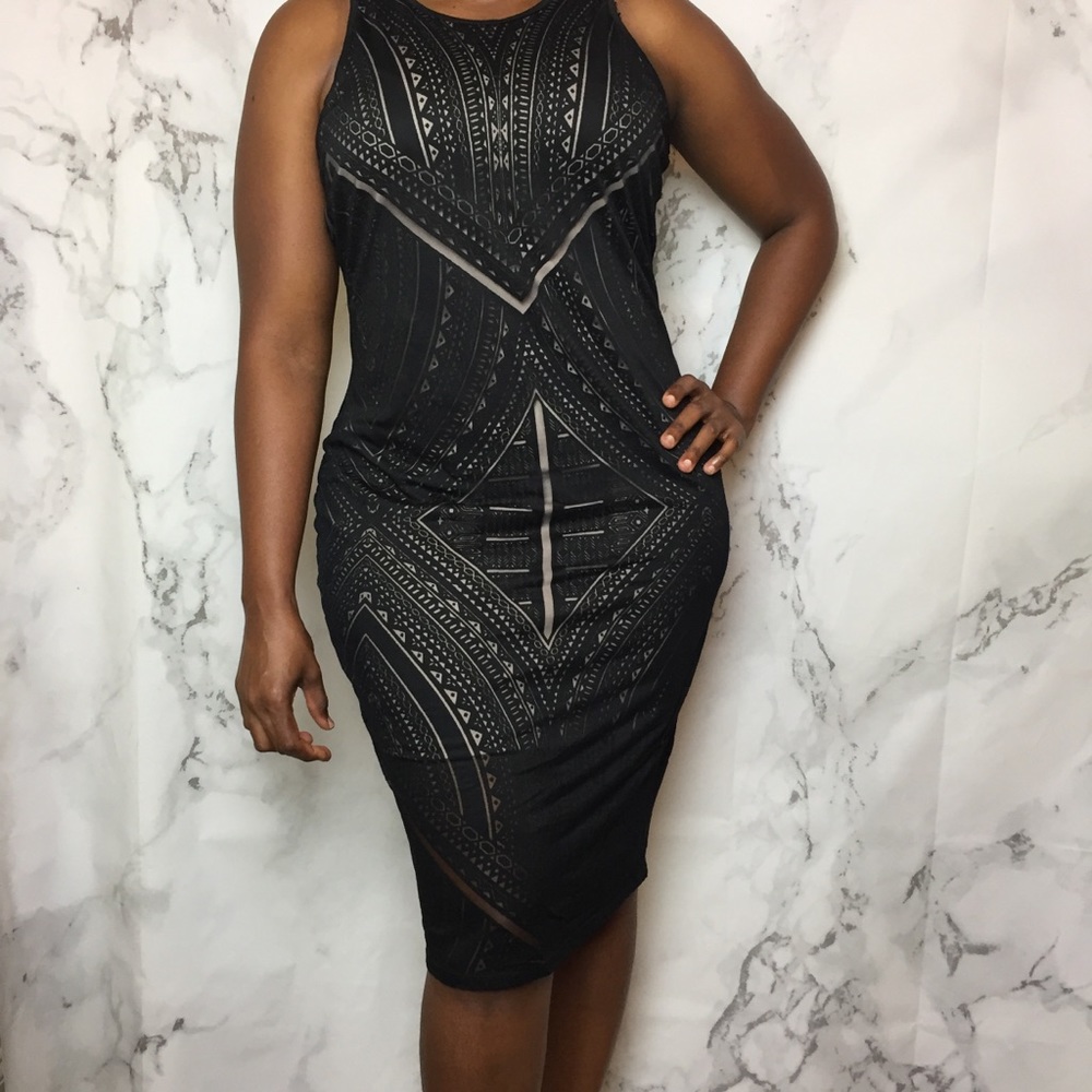 Black Laced Dress